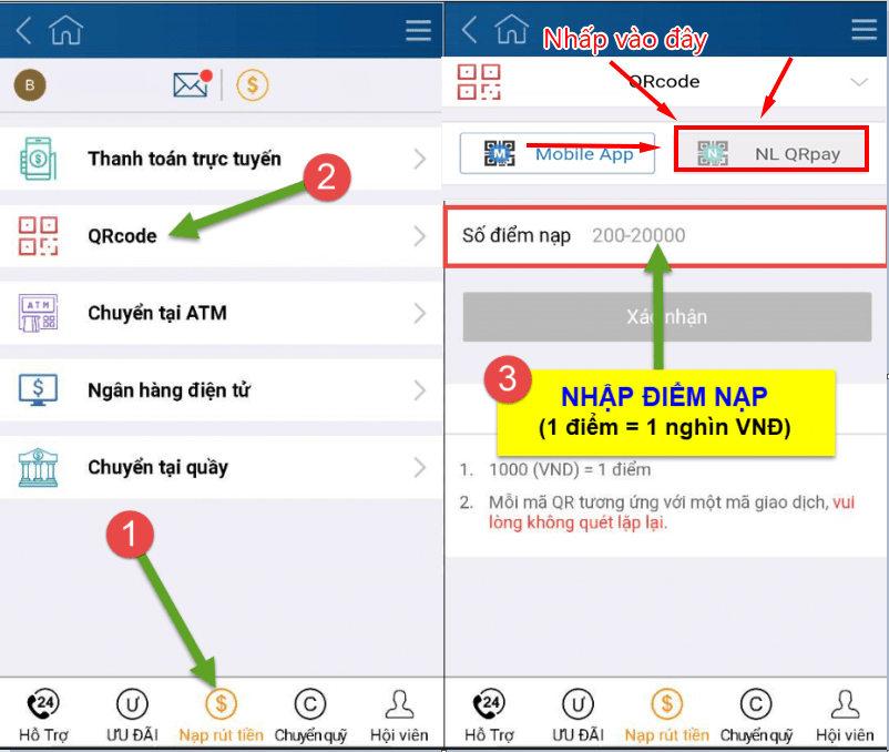 Nạp tiền Kubet được thực hiện như thế nào?
